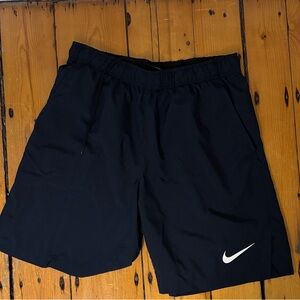 Nike Men's Navy Blue Athletic Shorts